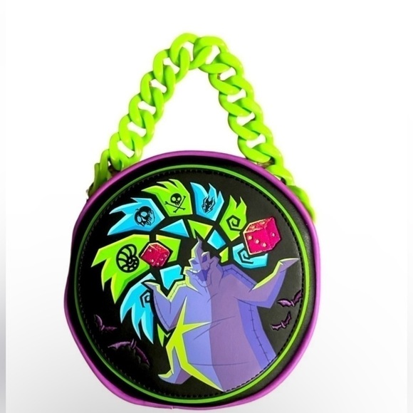 Loungefly Halloween Glow in the Dark Oogie Boogie Convertible Crossbody HandBag. - Picture 16 of 16